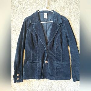 Faded Glory - Black Corduroy Blazer 12